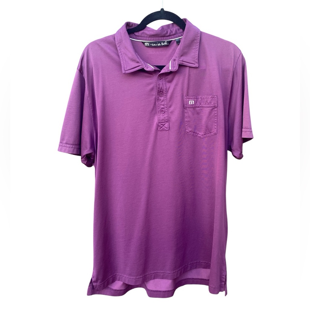 2013 Men's Travis Matthew OG Purple Polo Size XL -Golf Shirt
